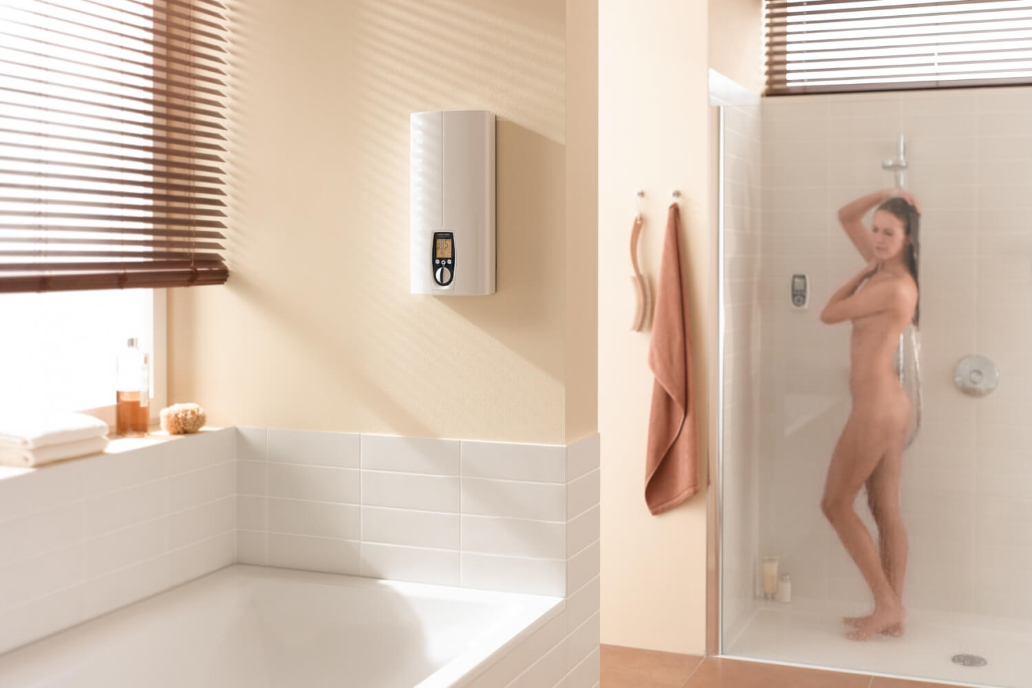 statisch silhouet BES Hoe kan ik water besparen tijdens het douchen? | Boilermarkt.nl