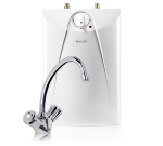 Clage Close-in Set 5 liter boiler met tweeknops SNT kraan chroom